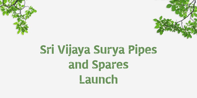 Taro Pumps dealer Sri Vijaya Surya Pipes and Spares launch banner