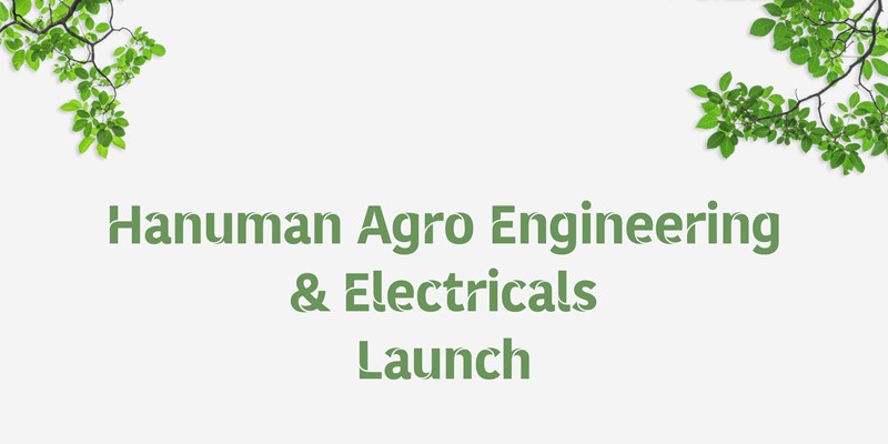 Taro Pumps dealer Hanuman Agro Engineering & Electricals launch banner