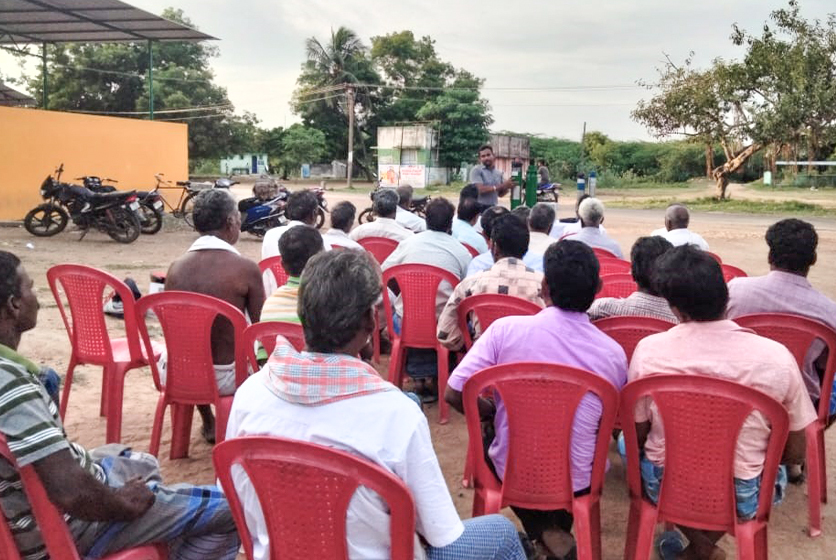 Taro Pumps sales manager conducting customers meet