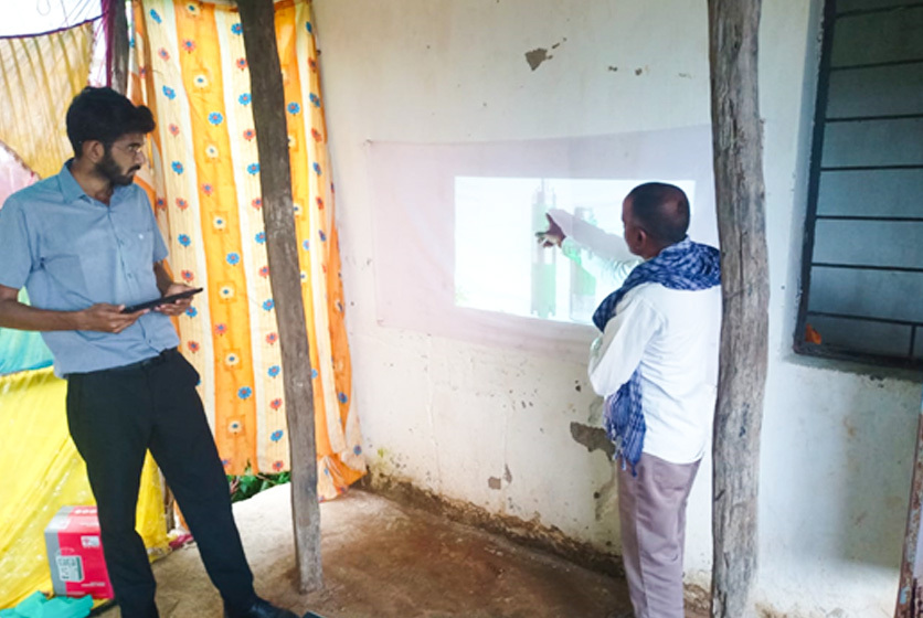 Taro Pumps sales manager explaining Taro products to customer