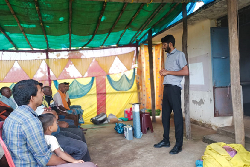 Taro Pumps sales manager conducting customers meet