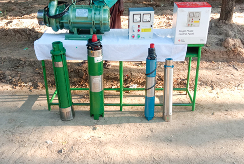 Taro Pumps products display in customers meet