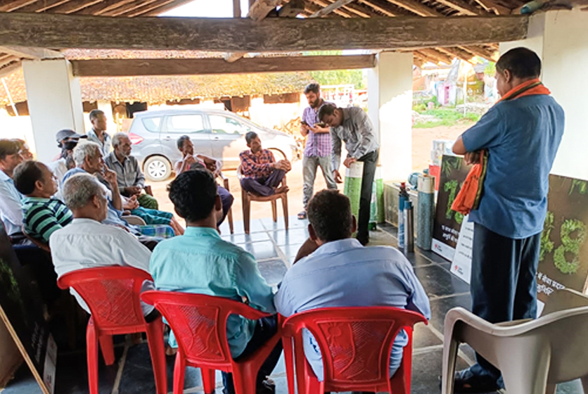 Taro Pumps sales manager explaining Taro products to customers