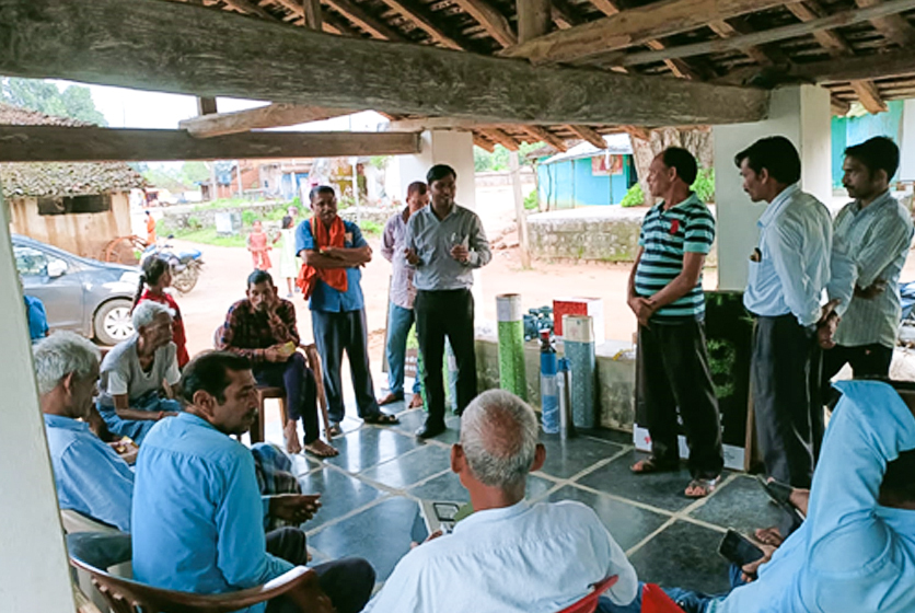 Taro Pumps sales manager conducting customers meet