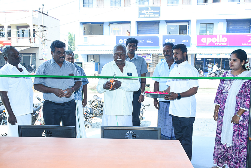 Taro Pumps dealer Ganapathi Agency ribbon cutting