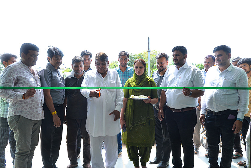 Taro Pumps dealer Nehra Electricals and Construction Company ribbon cutting