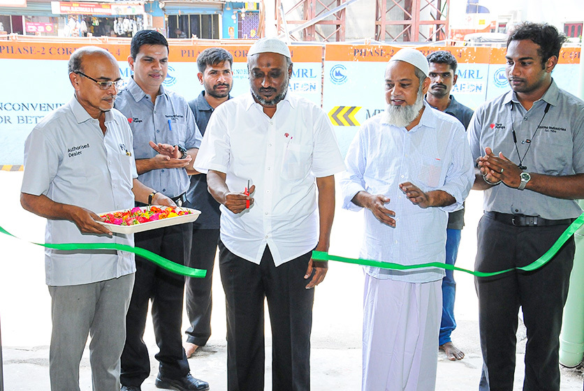 Taro Pumps dealer National Engineering ribbon cutting