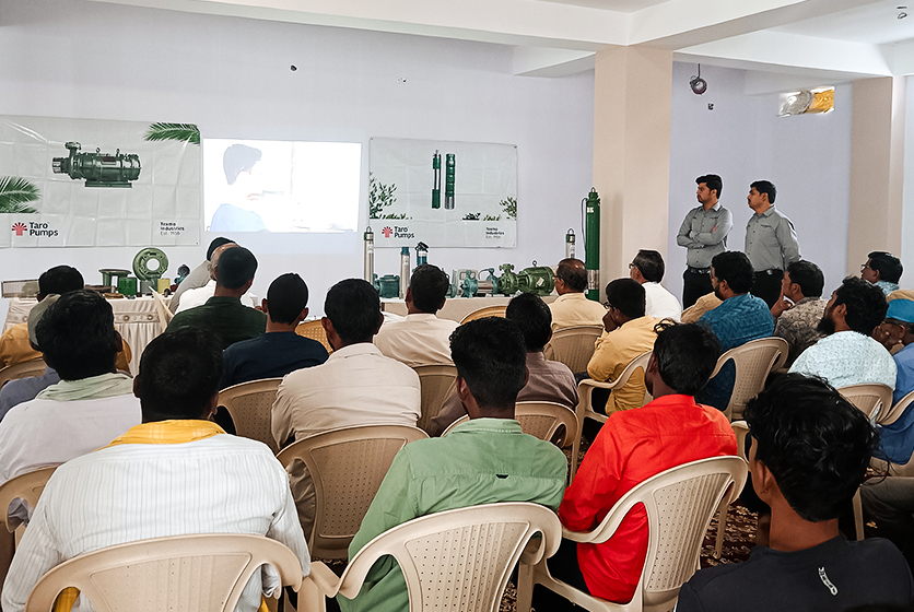 Taro Pumps conducting mechanics meet