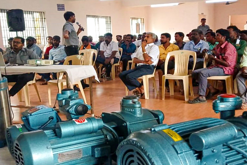 Taro Pumps conducting mechanics meet