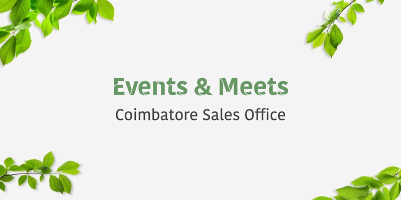 Taro Pumps Coimbatore sales office events and meets banner