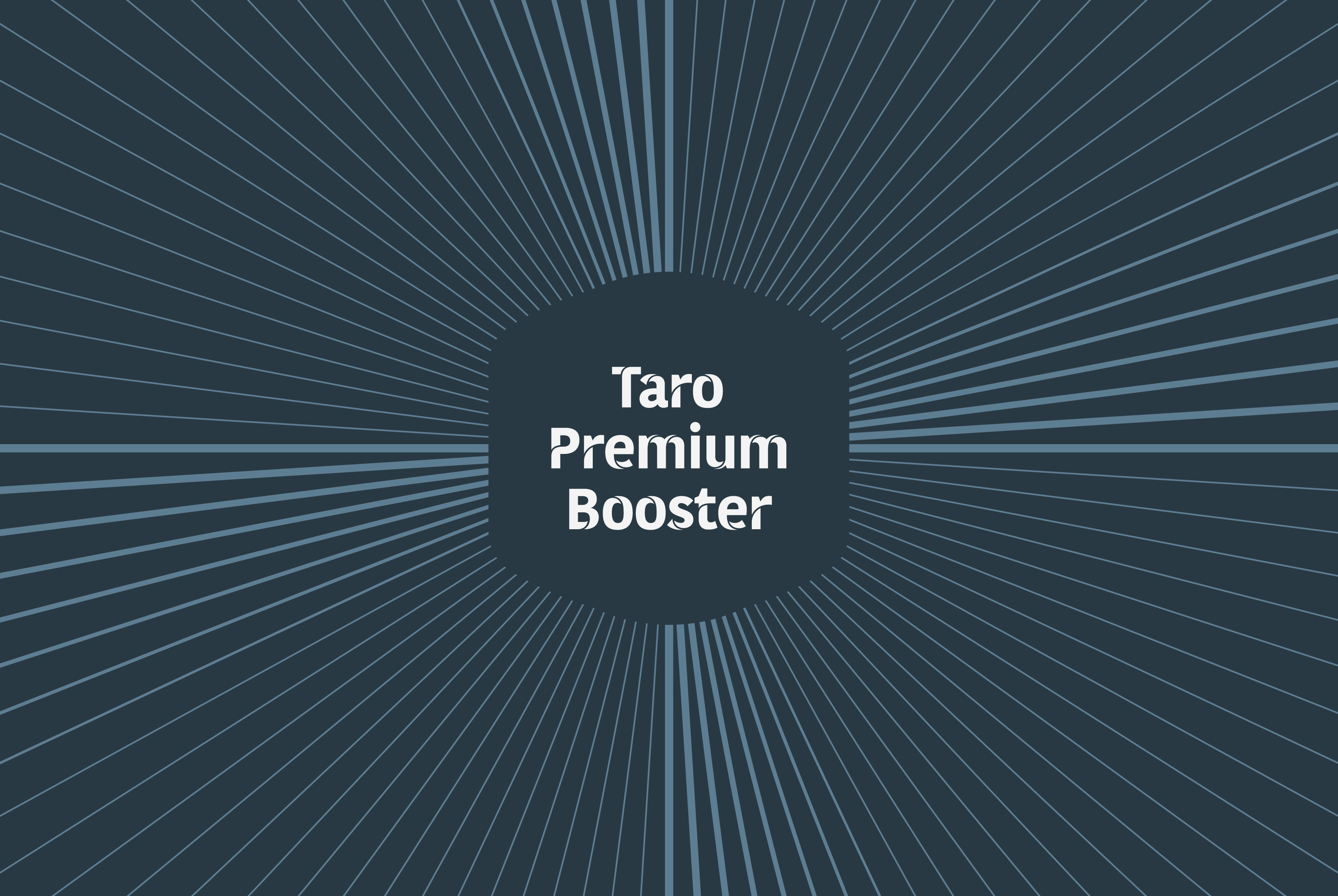 Taro Pumps Premium Booster banner