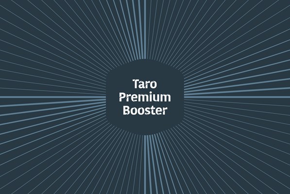 Taro Pumps Premium Booster banner